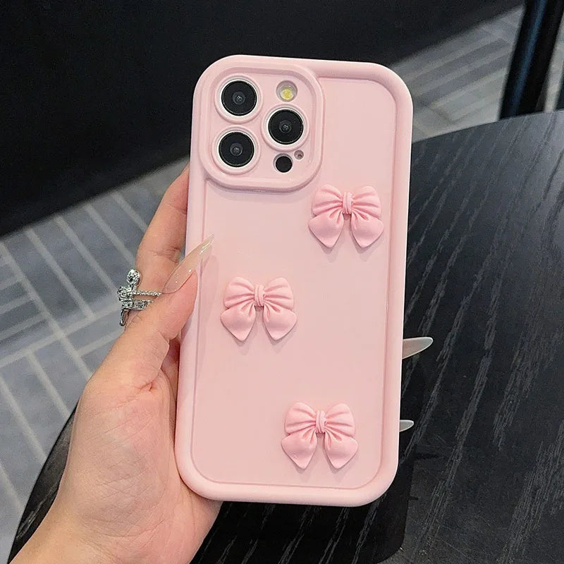 Pink Bow Phone Case