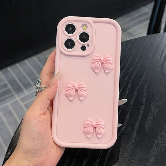 Pink Bow Phone Case