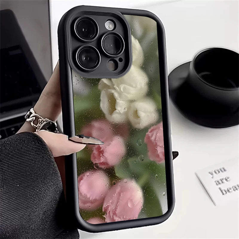 Frosted Floral Case