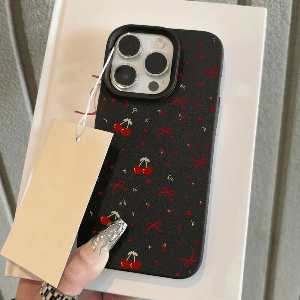 Ribbons & Cherry Case