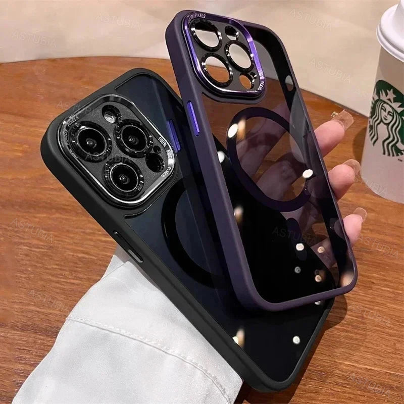 Magnetic Transparent Case