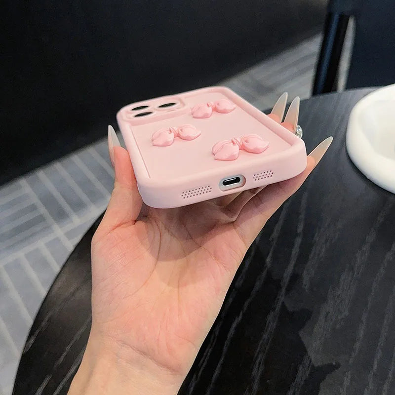 Pink Bow Phone Case