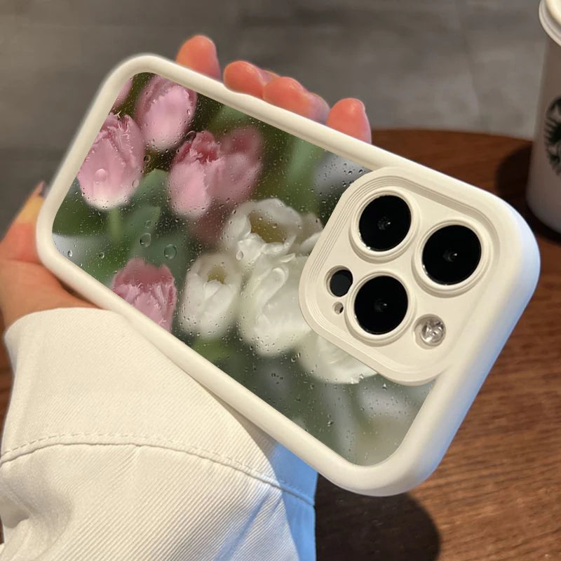 Frosted Floral Case