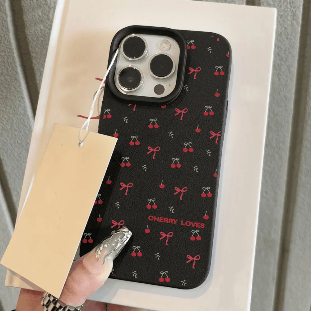 Ribbons & Cherry Case