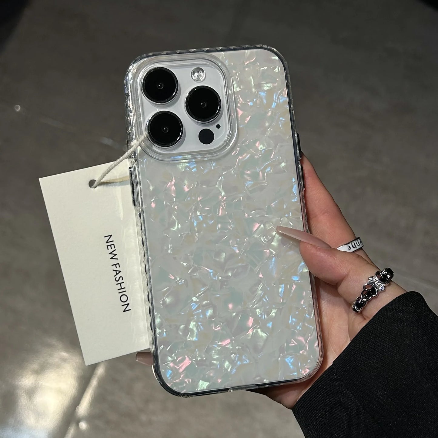 Glittered Shell Case