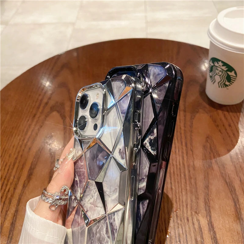 Cracked Marble Case