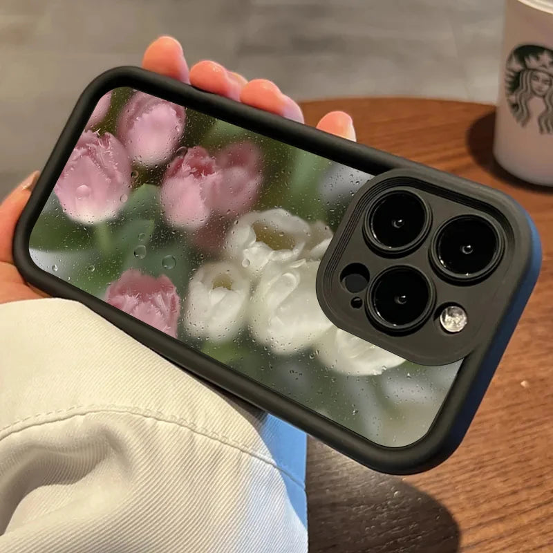 Frosted Floral Case