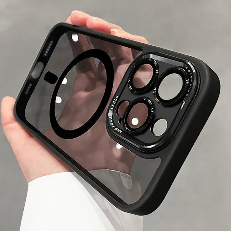 Magnetic Transparent Case