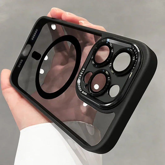 Magnetic Transparent Case