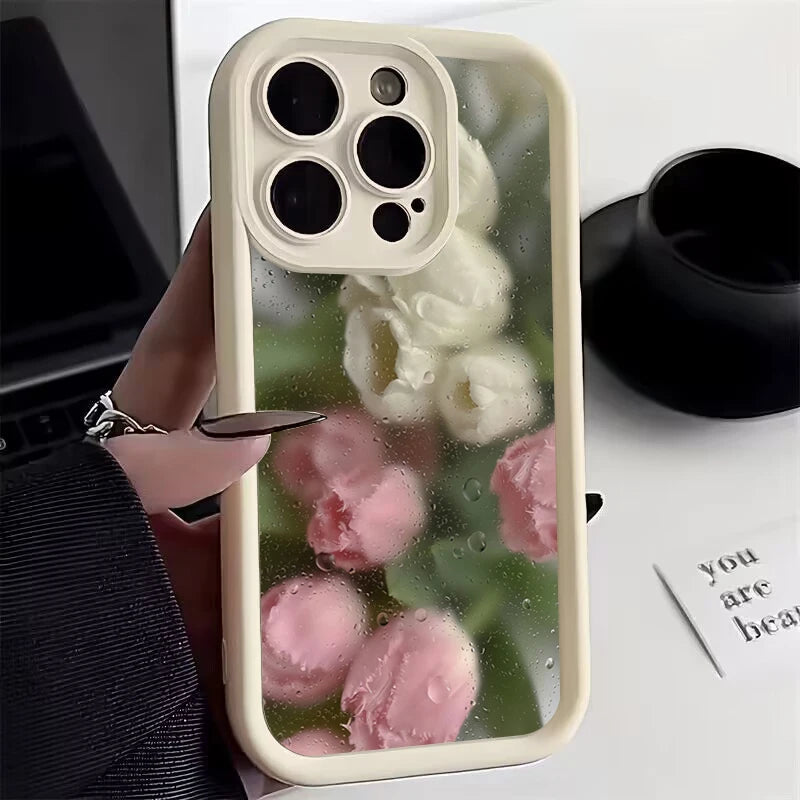 Frosted Floral Case