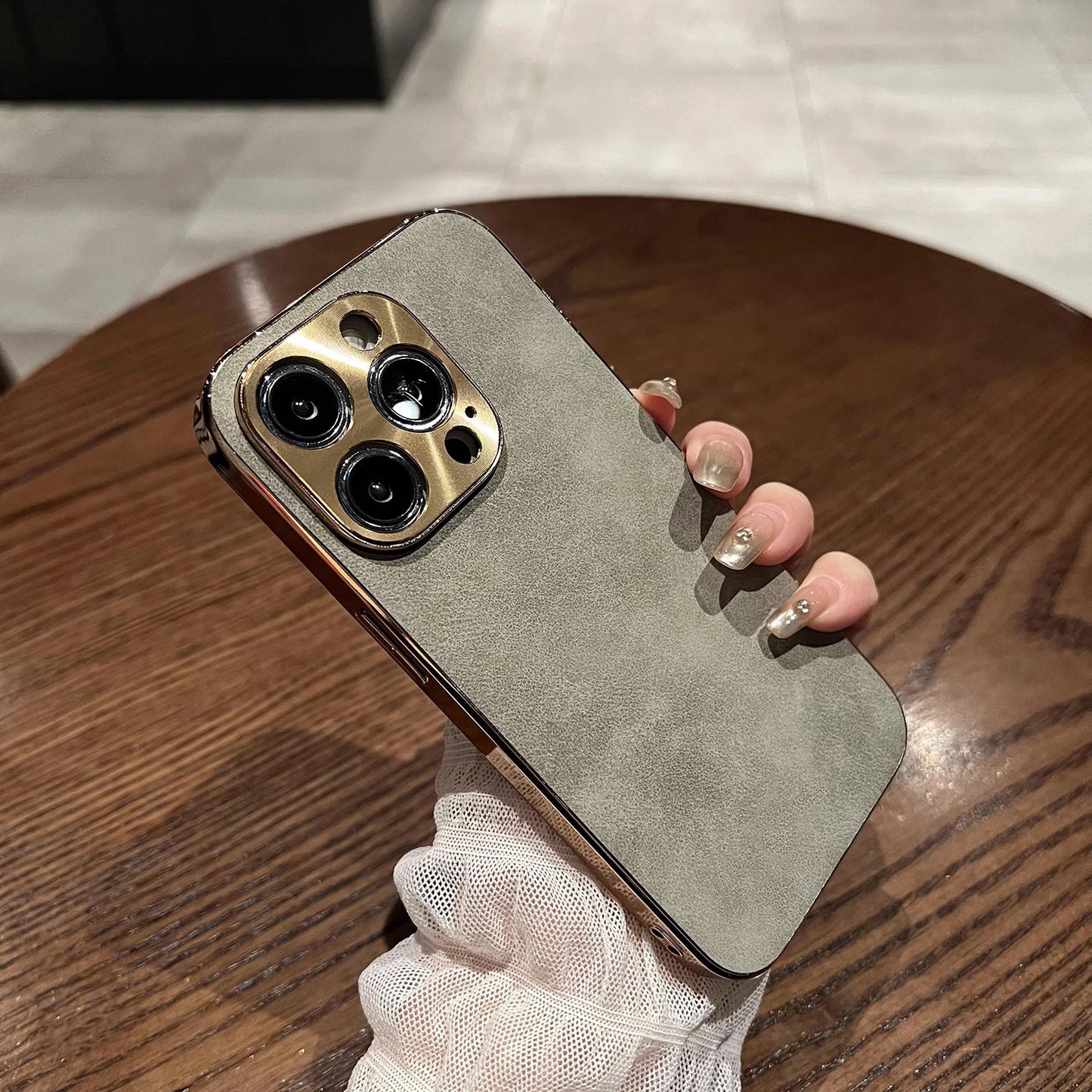 Faux Leather Case