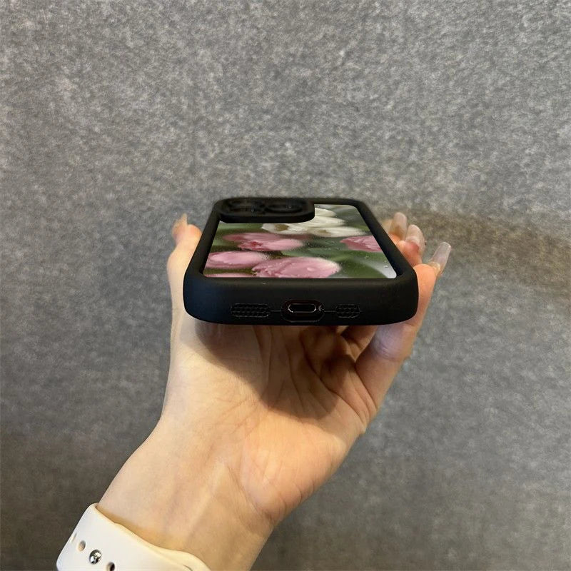 Frosted Floral Case