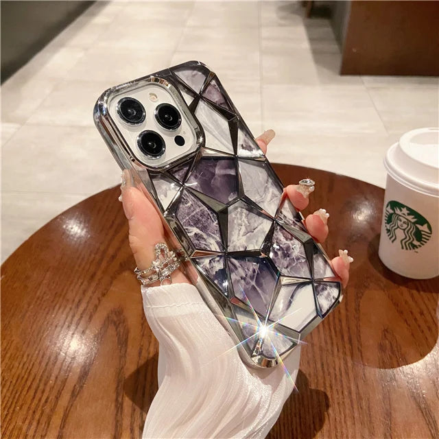 Cracked Marble Case
