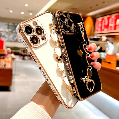 Love Heart Strapped Case