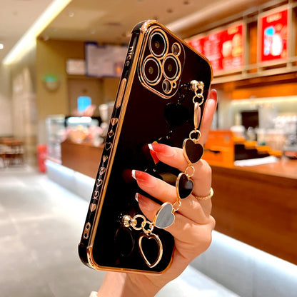 Love Heart Strapped Case