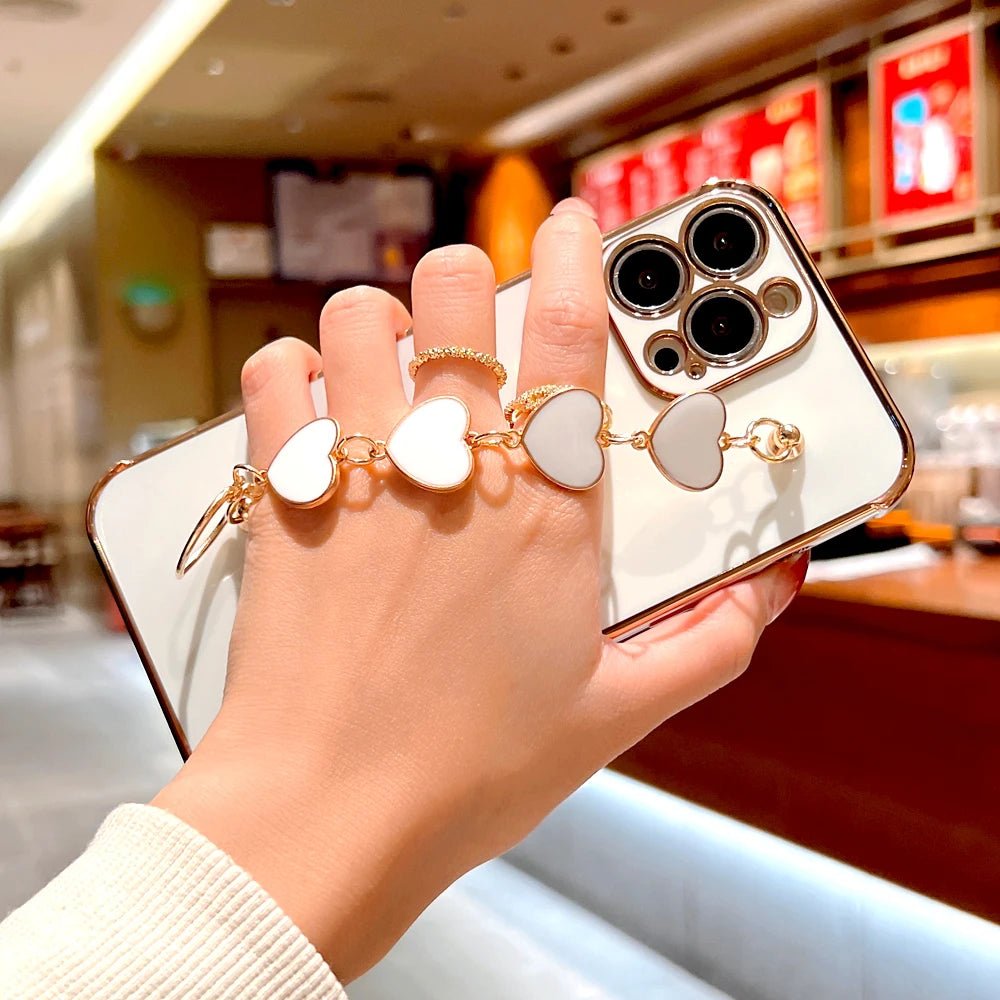 Love Heart Strapped Case